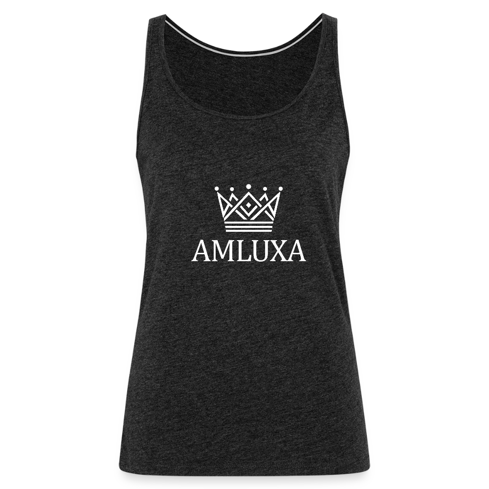 Débardeur Premium Femme - charbon