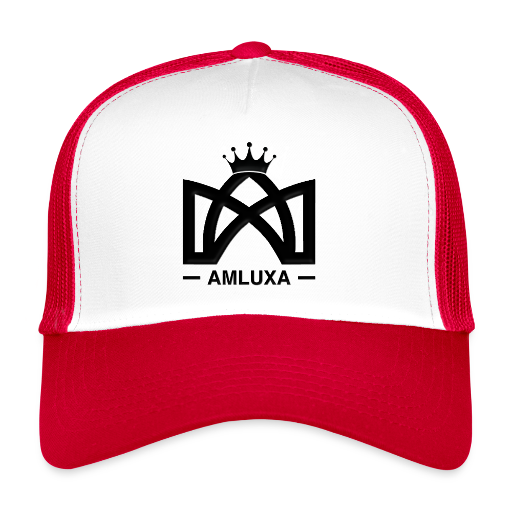 Trucker Cap - blanc/rouge