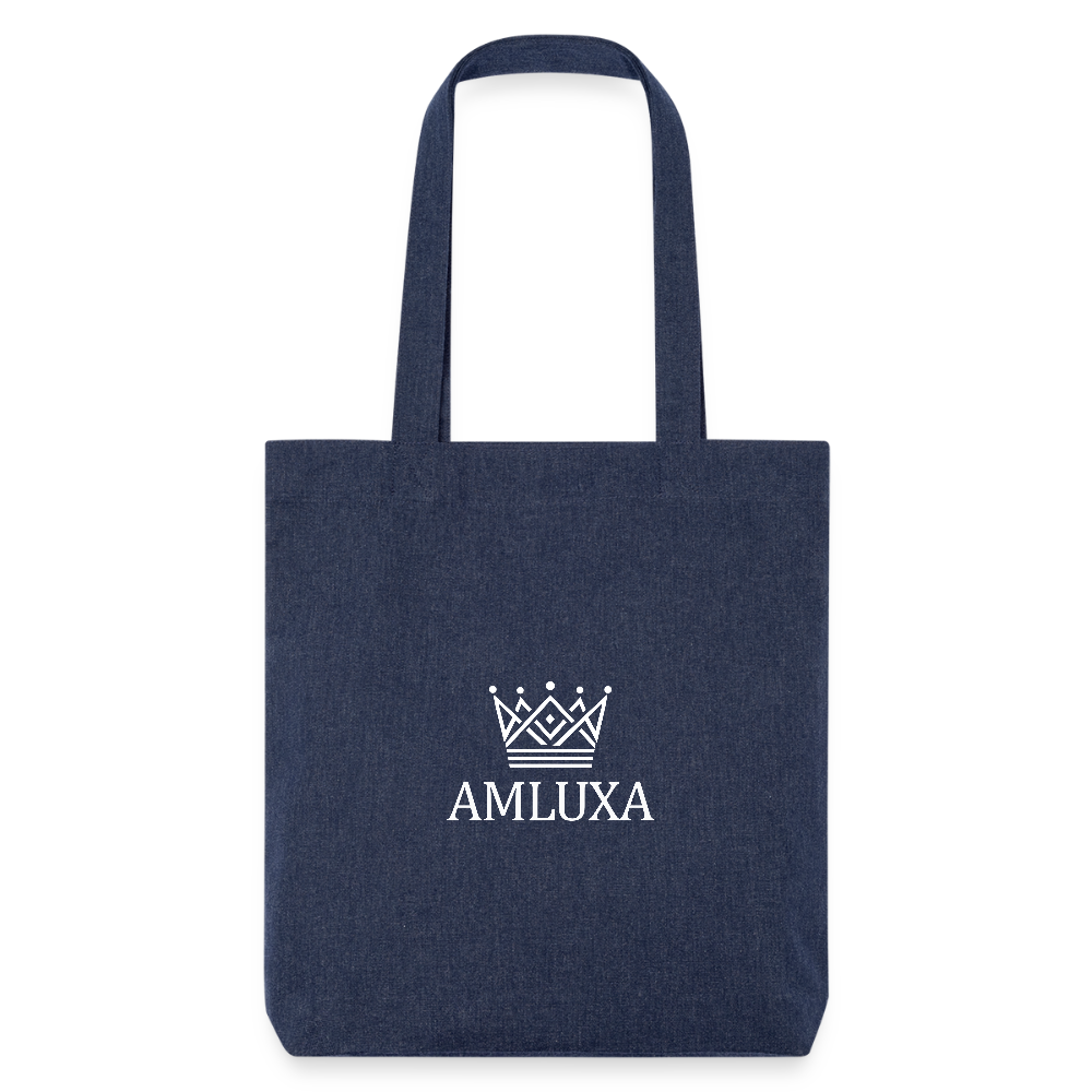 Tote bag épais recyclé Stanley/Stella - mélange bleu