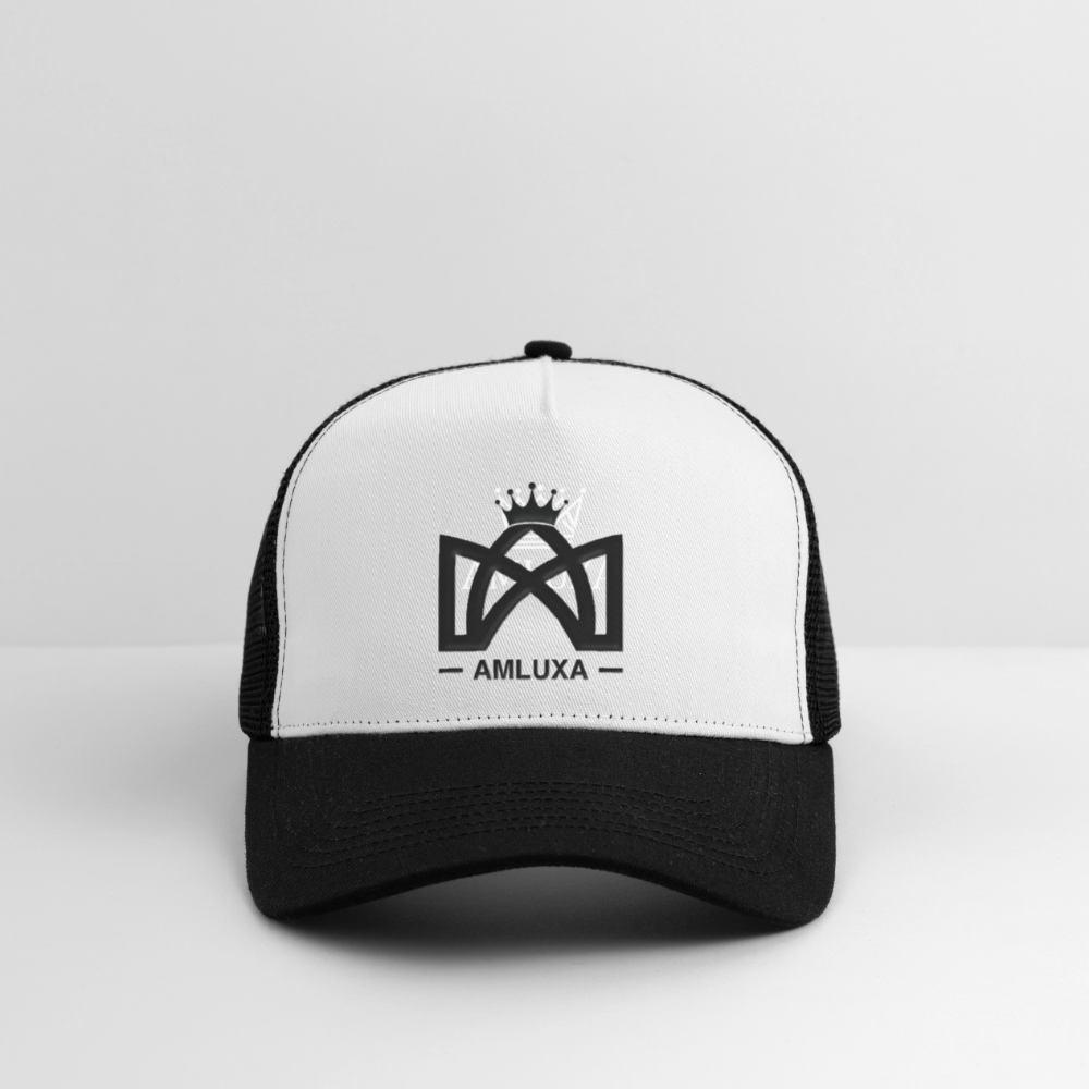 Trucker Cap - blanc/noir